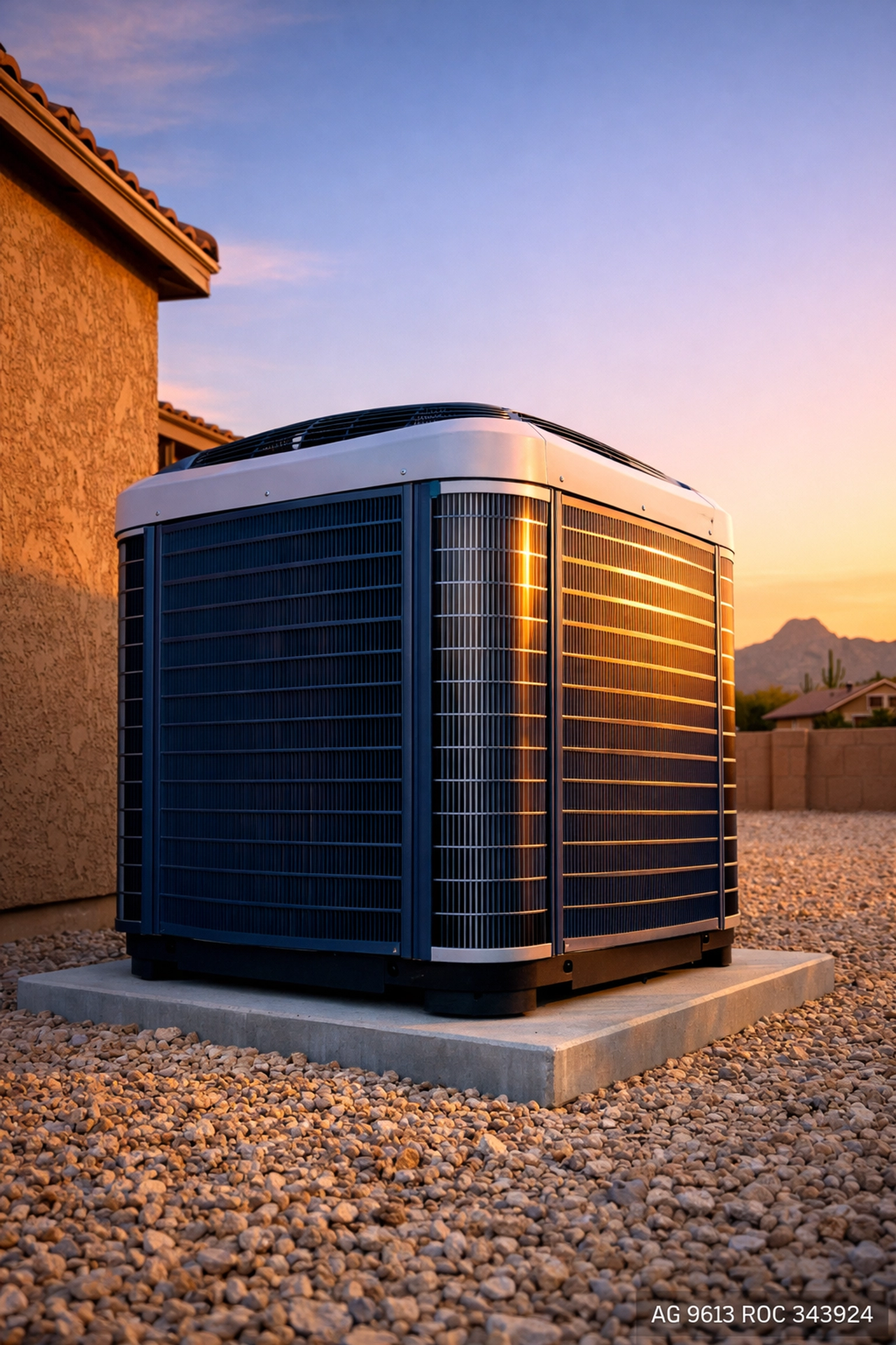 Well-maintained AC unit in Superstition Highlands showing the results of reliable maintenance in Apache Junction.