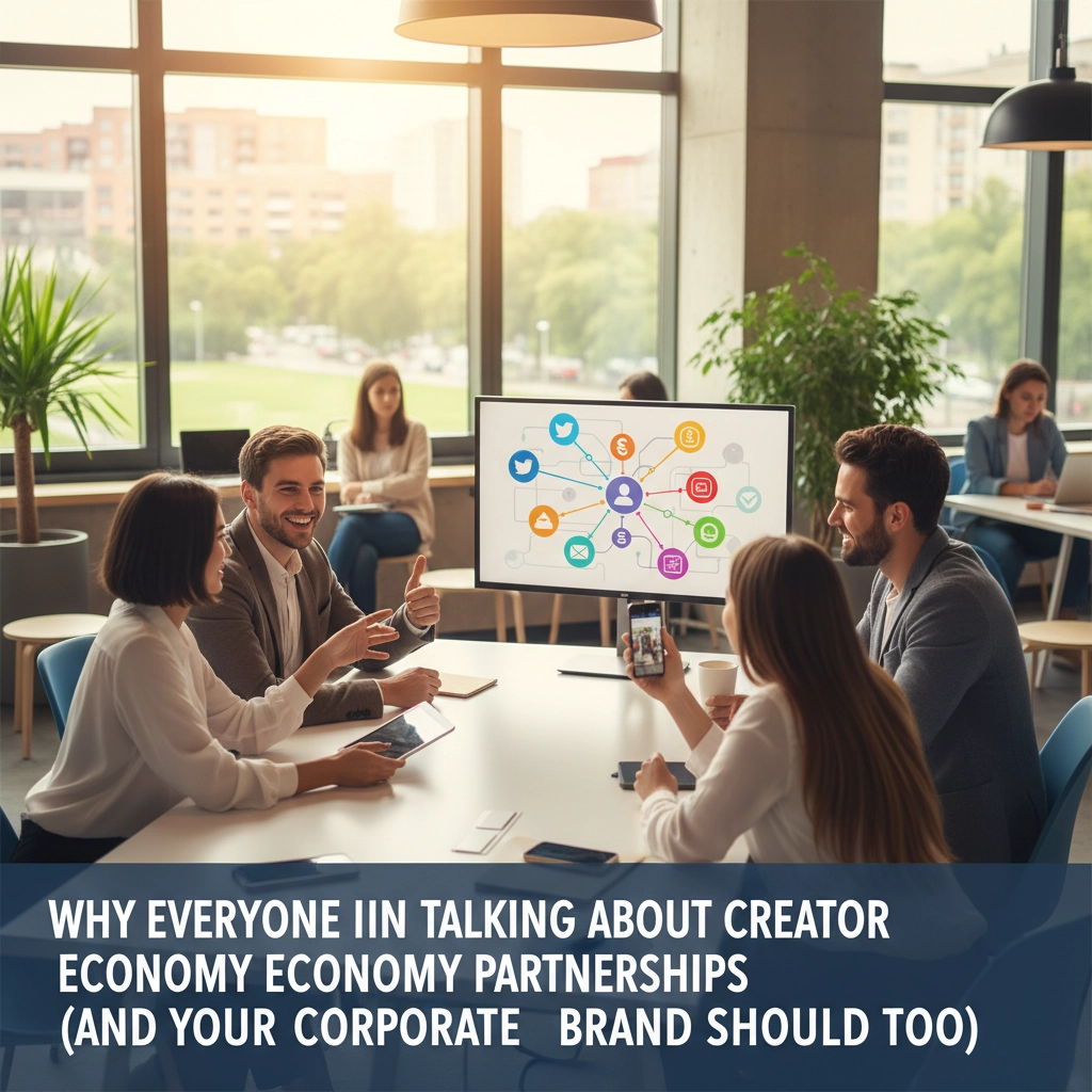 Why Everyone Is Talking About Creator Economy Partnerships (And Your Corporate Brand Should Too)