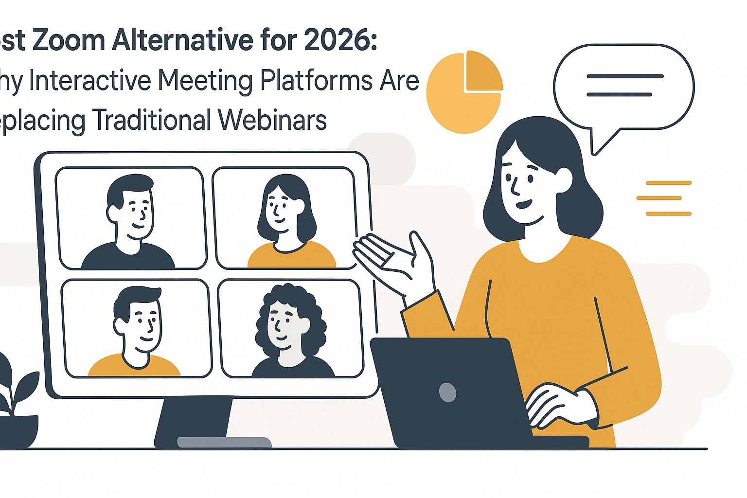Best Zoom Alternative for 2026: Why Interactive Meeting Platforms Are Replacing Traditional Webinars