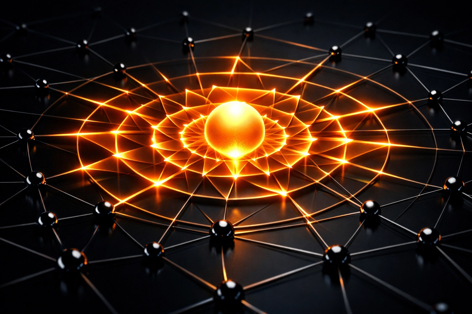 Digital network pulse illustrating content reach and LinkedIn algorithm engagement strategies.