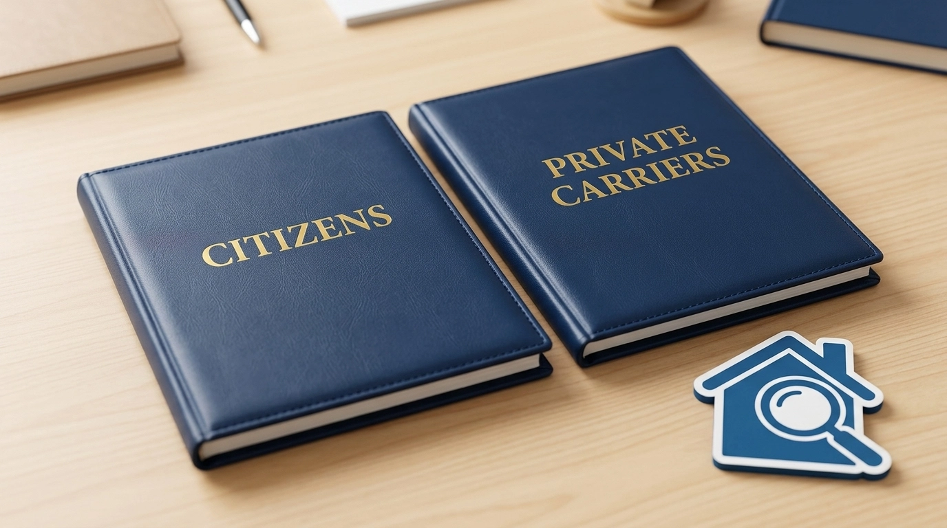 Citizens vs Private Carriers comparison folders