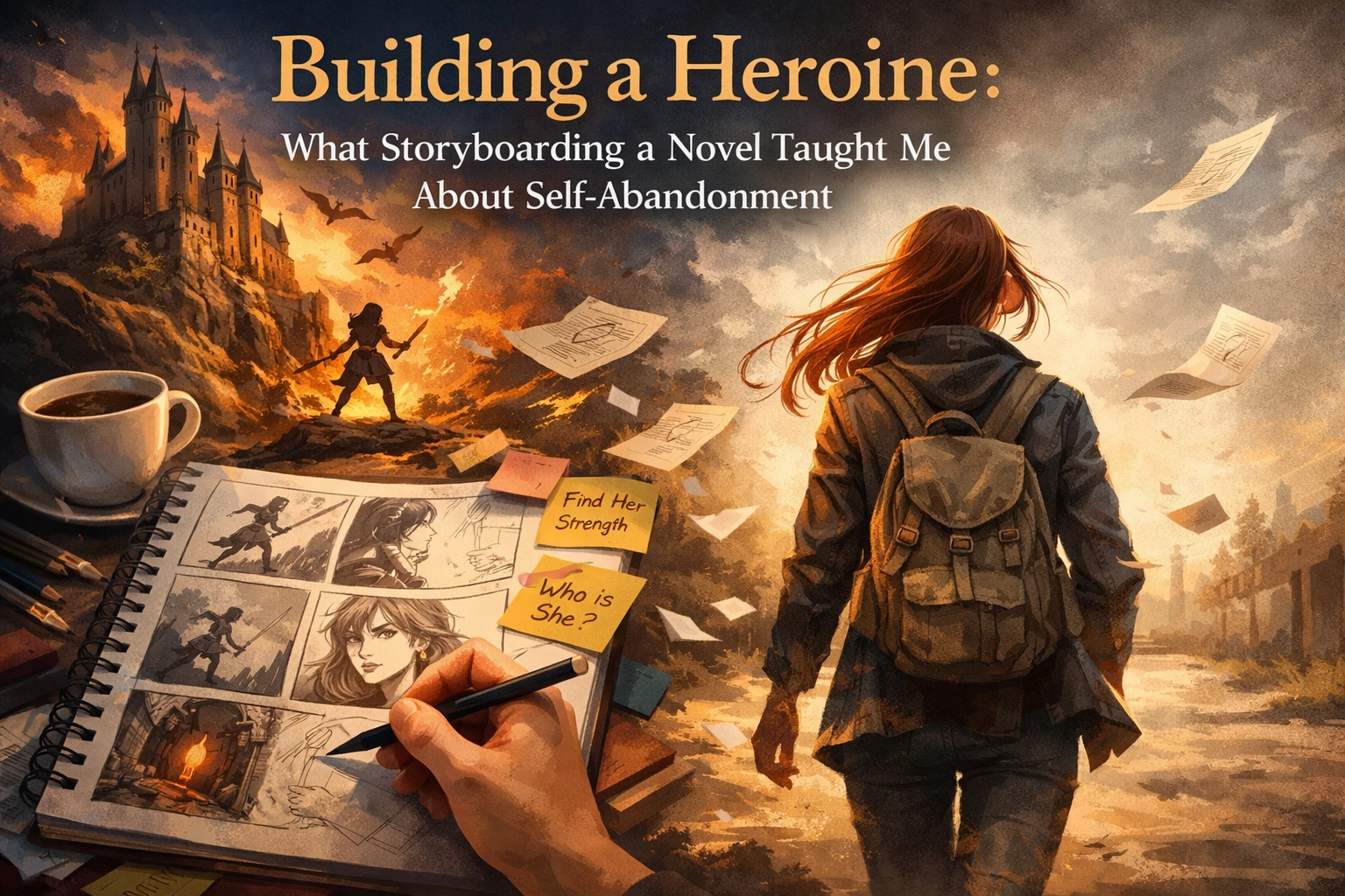 [HERO] Building a Heroine: What Storyboarding a Novel Taught Me About Self-Abandonment