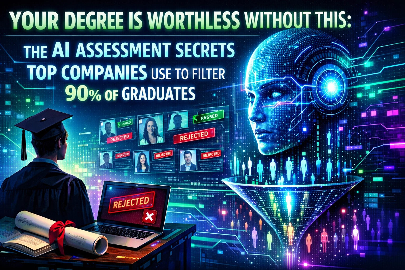 [HERO] Your Degree Is Worthless Without This: The AI Assessment Secrets Top Companies Use to Filter 90% of Graduates