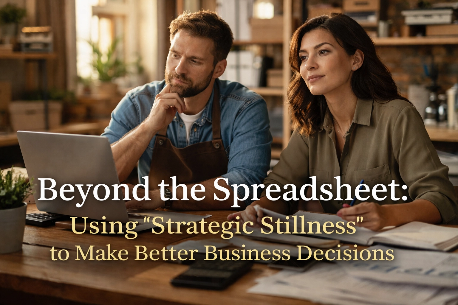 [HERO] Beyond the Spreadsheet: Using "Strategic Stillness" to Make Better Business Decisions