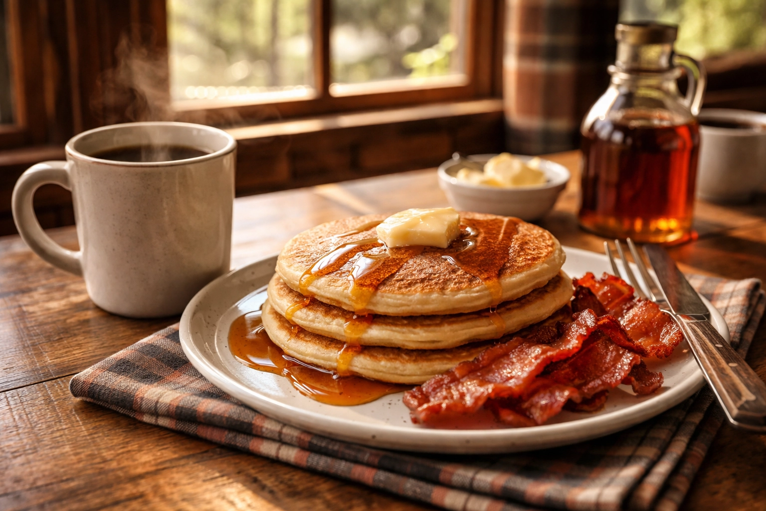 AI representation of our breakfast