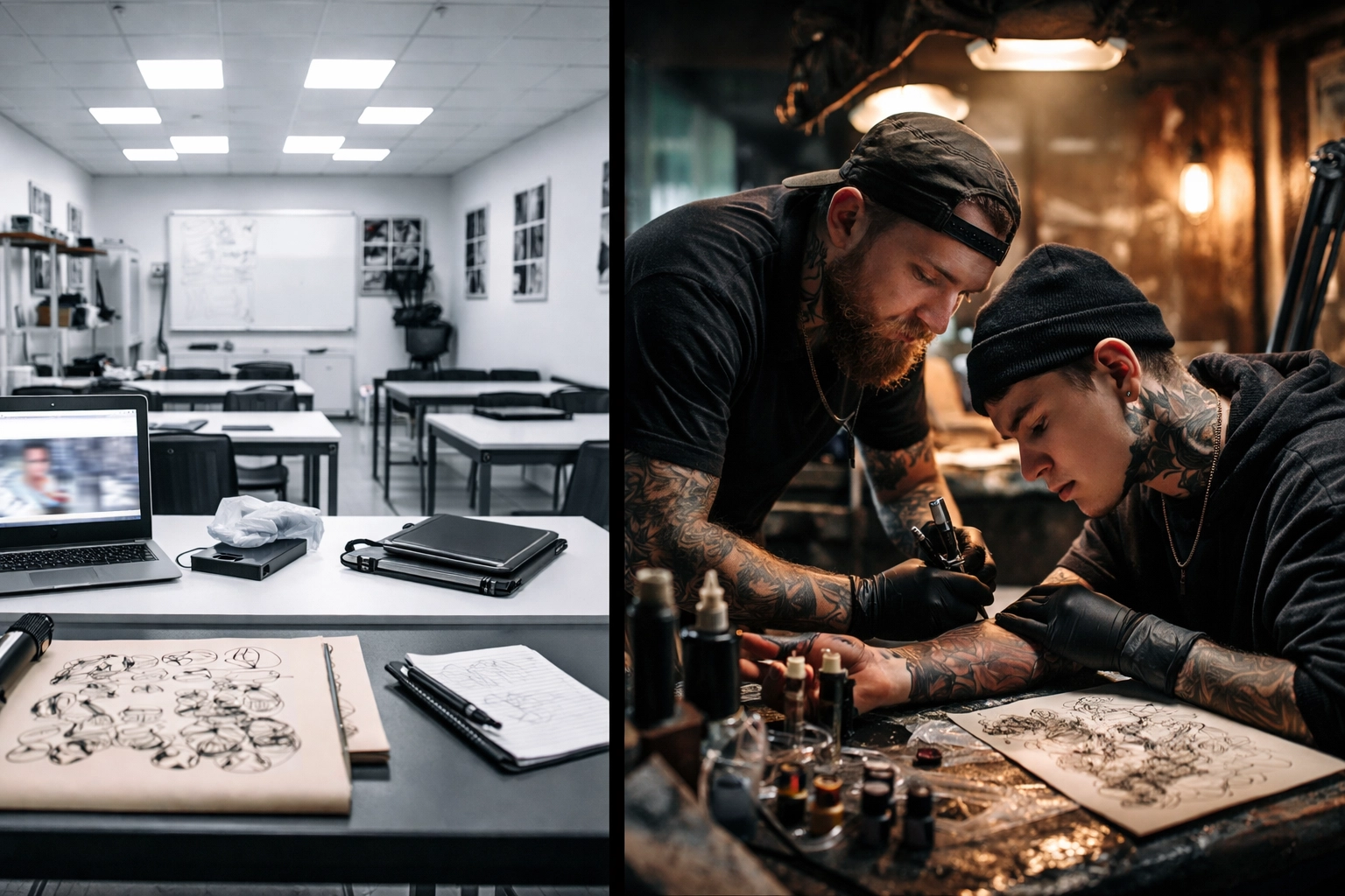 [HERO] Tattoo Apprenticeship vs. Tattoo School: Which Is Better for Your Career?