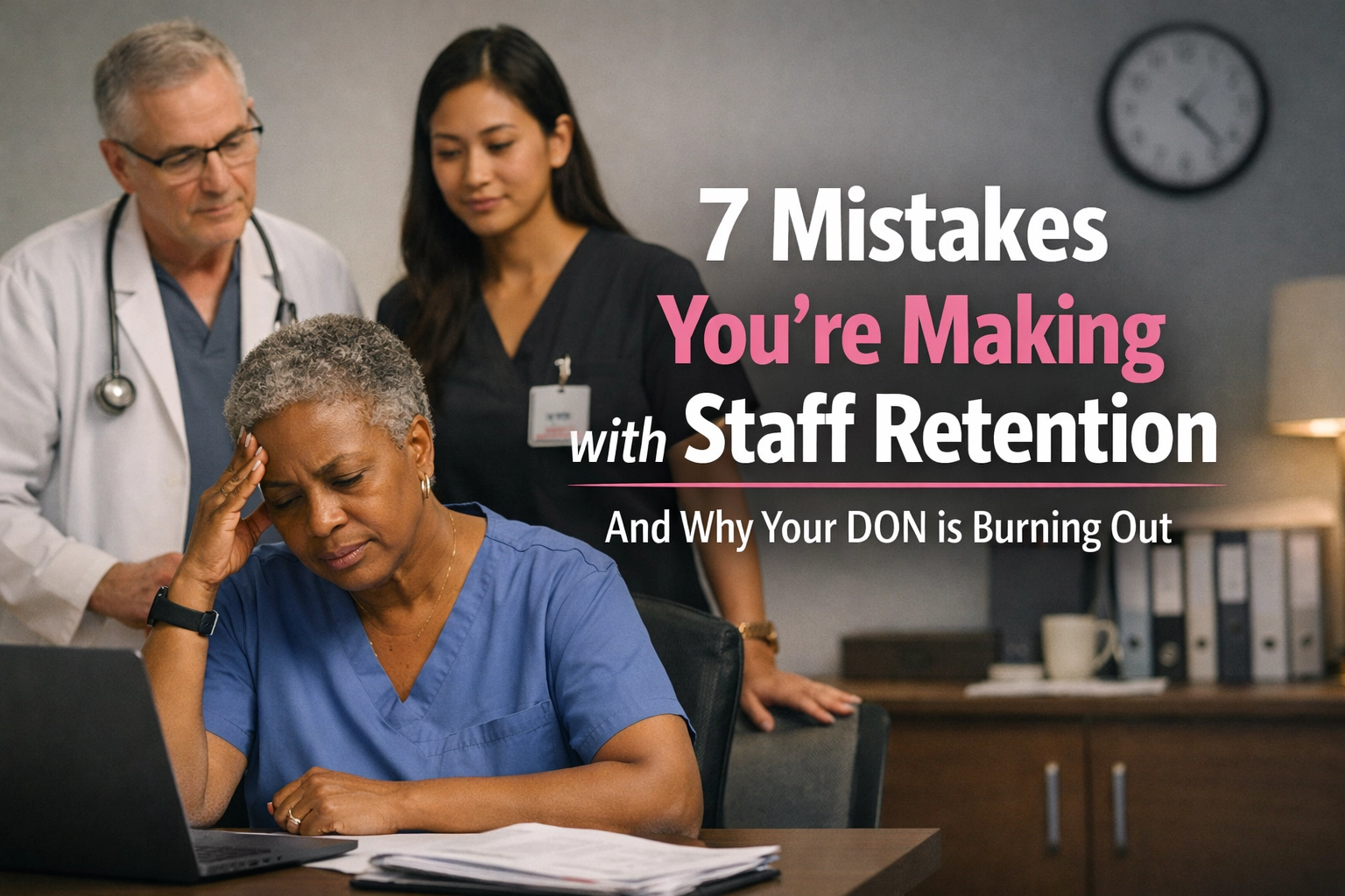 [HERO] 7 Mistakes You’re Making with Staff Retention (And Why Your DON is Burning Out)