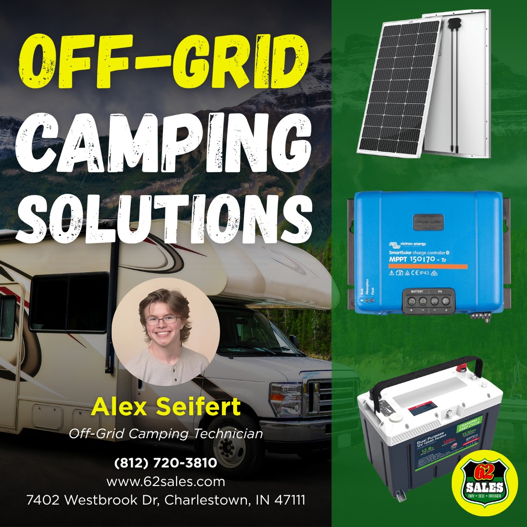 Off-grid camping solutions by 62 Sales