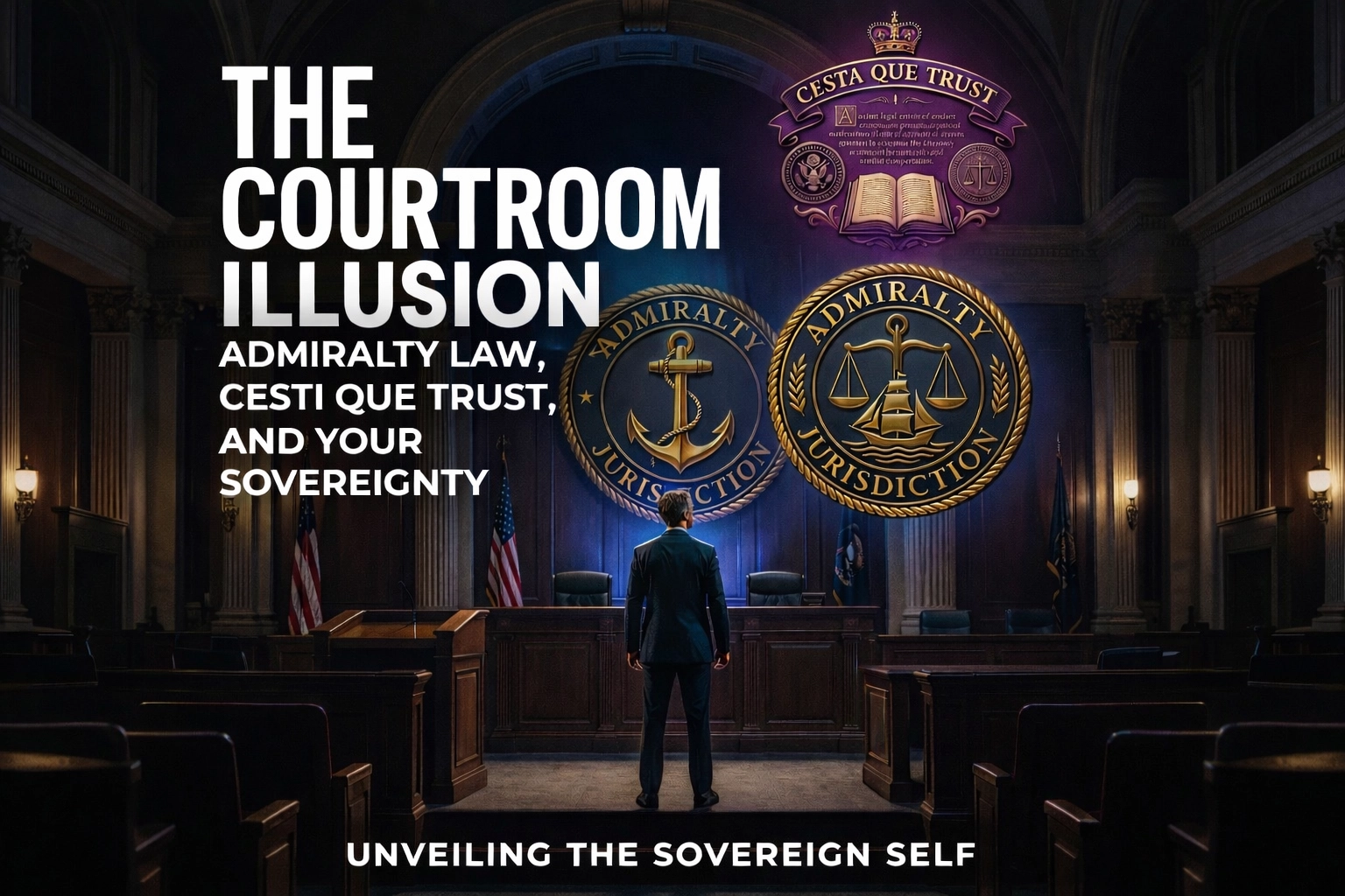 [HERO] The Courtroom Illusion: Admiralty Law, Cesti Que Trust, and Your Sovereignty