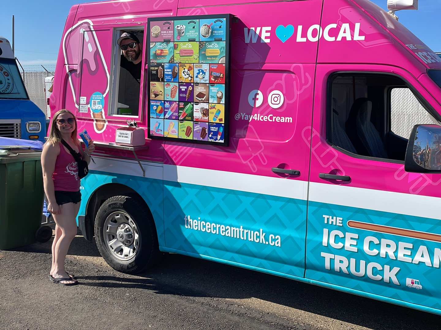 The Ice Cream Truck at a community event