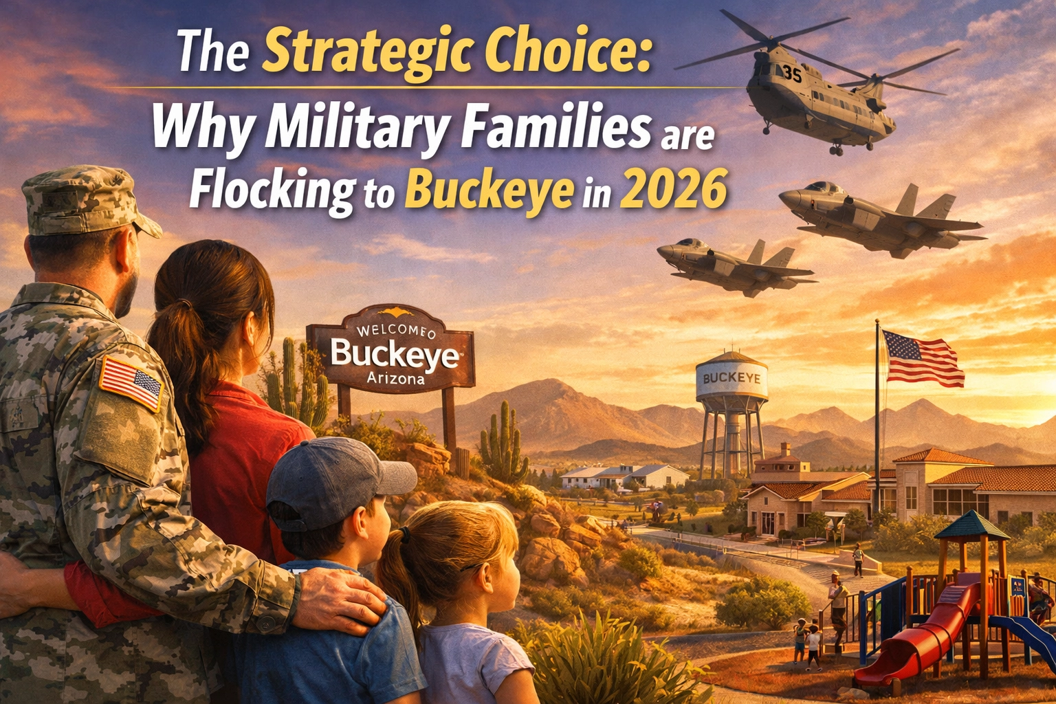 [HERO] The Strategic Choice: Why Military Families are Flocking to Buckeye in 2026