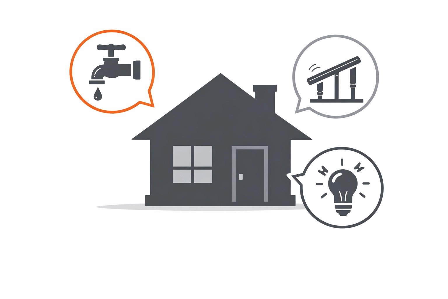 Common home repair issues Portland sellers should fix: leaky faucet, loose railing, broken light