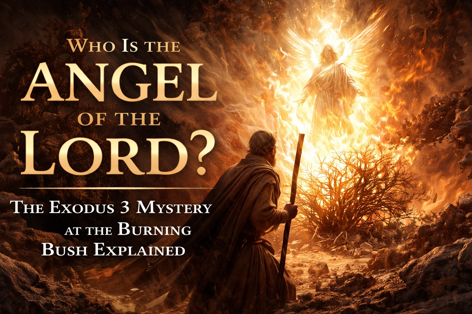 [HERO] Who Is the Angel of the Lord? The Exodus 3 Mystery at the Burning Bush Explained