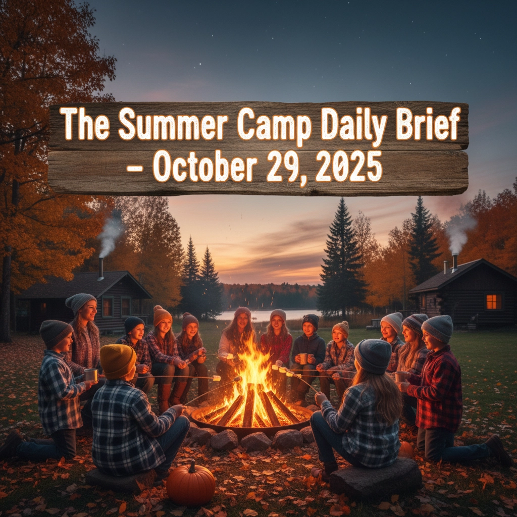 The Summer Camp Daily Brief – October 29, 2025