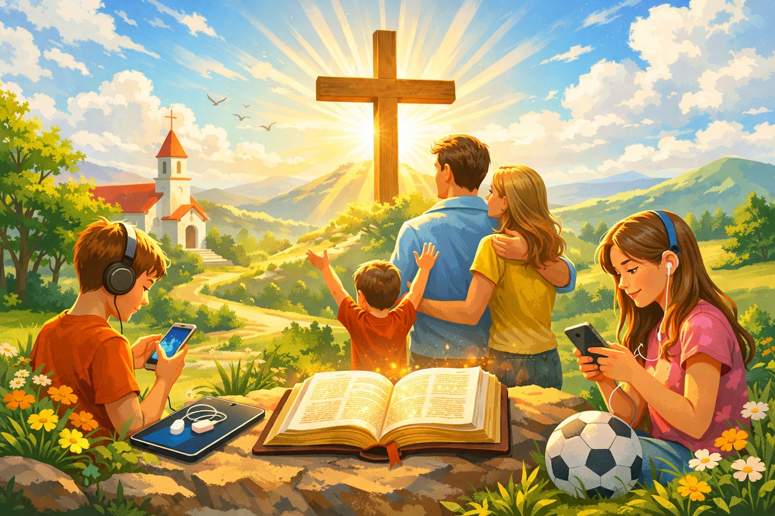 [HERO] The Proven Tech-Wise Family Framework: Raising Kids Who Love Jesus More Than Their Phones