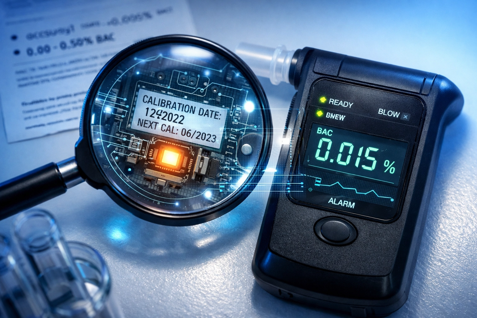 Breathalyzer device examination for DUI evidence challenge in Virginia Beach