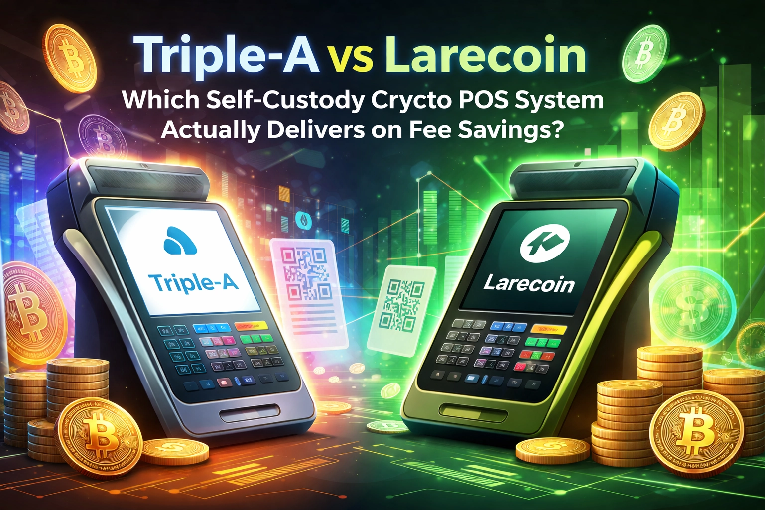 [HERO] Triple-A vs Larecoin: Which Self-Custody Crypto POS System Actually Delivers on Fee Savings?