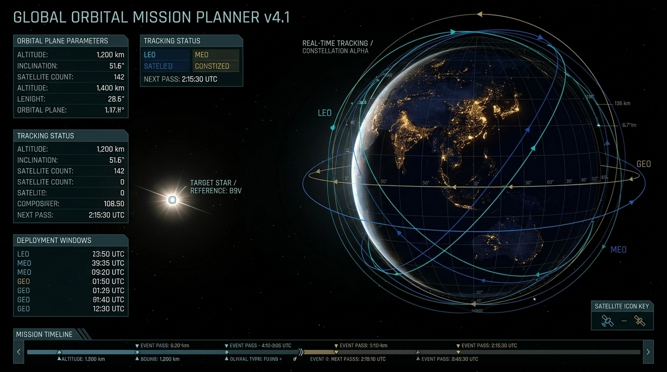 Helvarix Orbital Platform UI