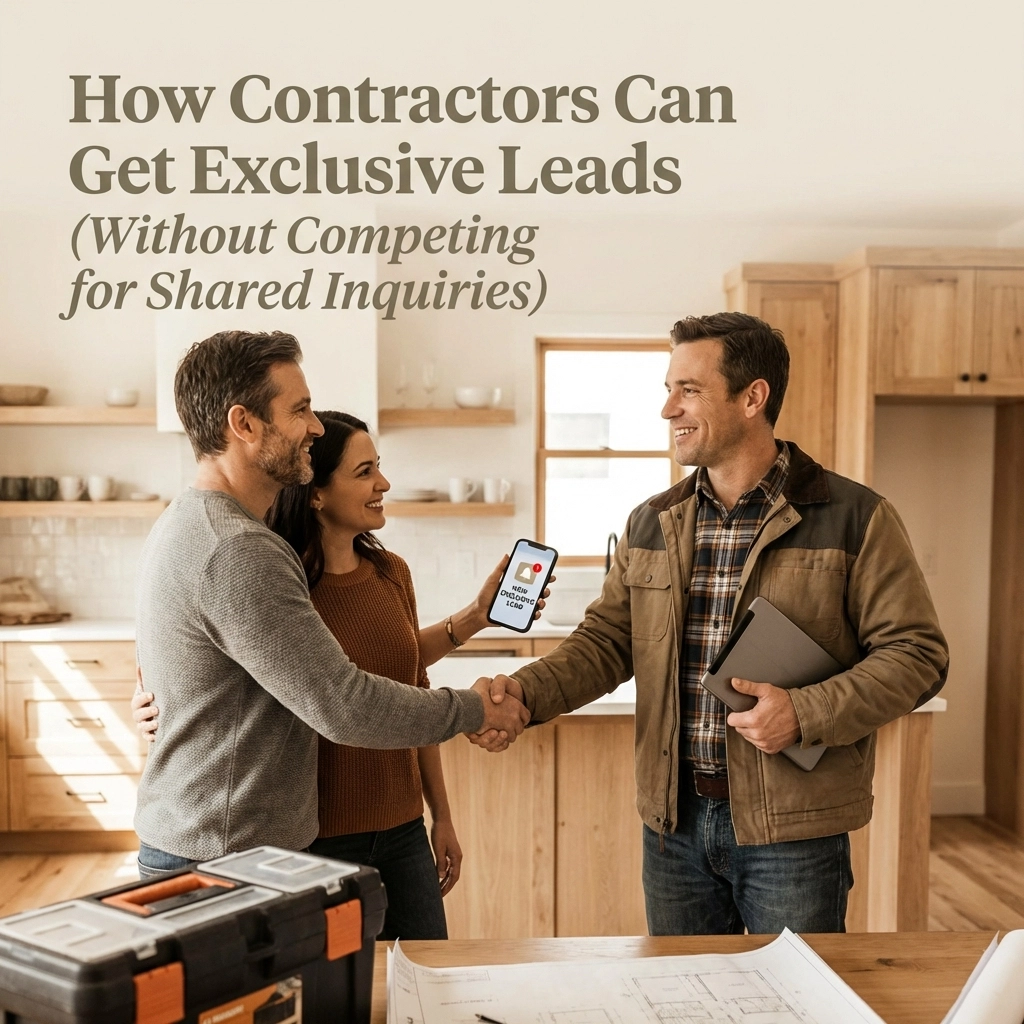 [HERO] How Contractors Can Get Exclusive Leads (Without Competing for Shared Inquiries)