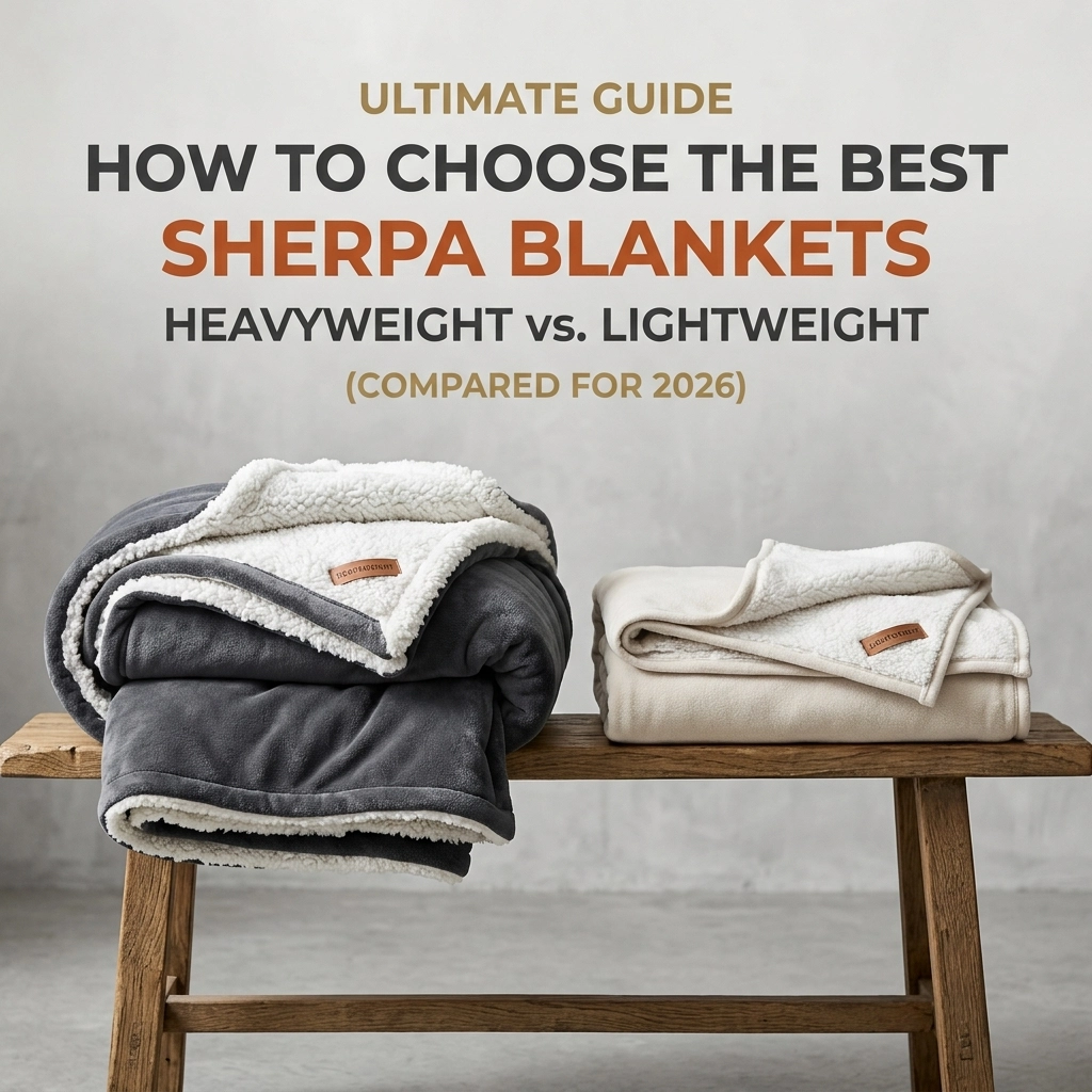 [HERO] How to Choose the Best Sherpa Blankets: Heavyweight vs. Lightweight (Compared for 2026)