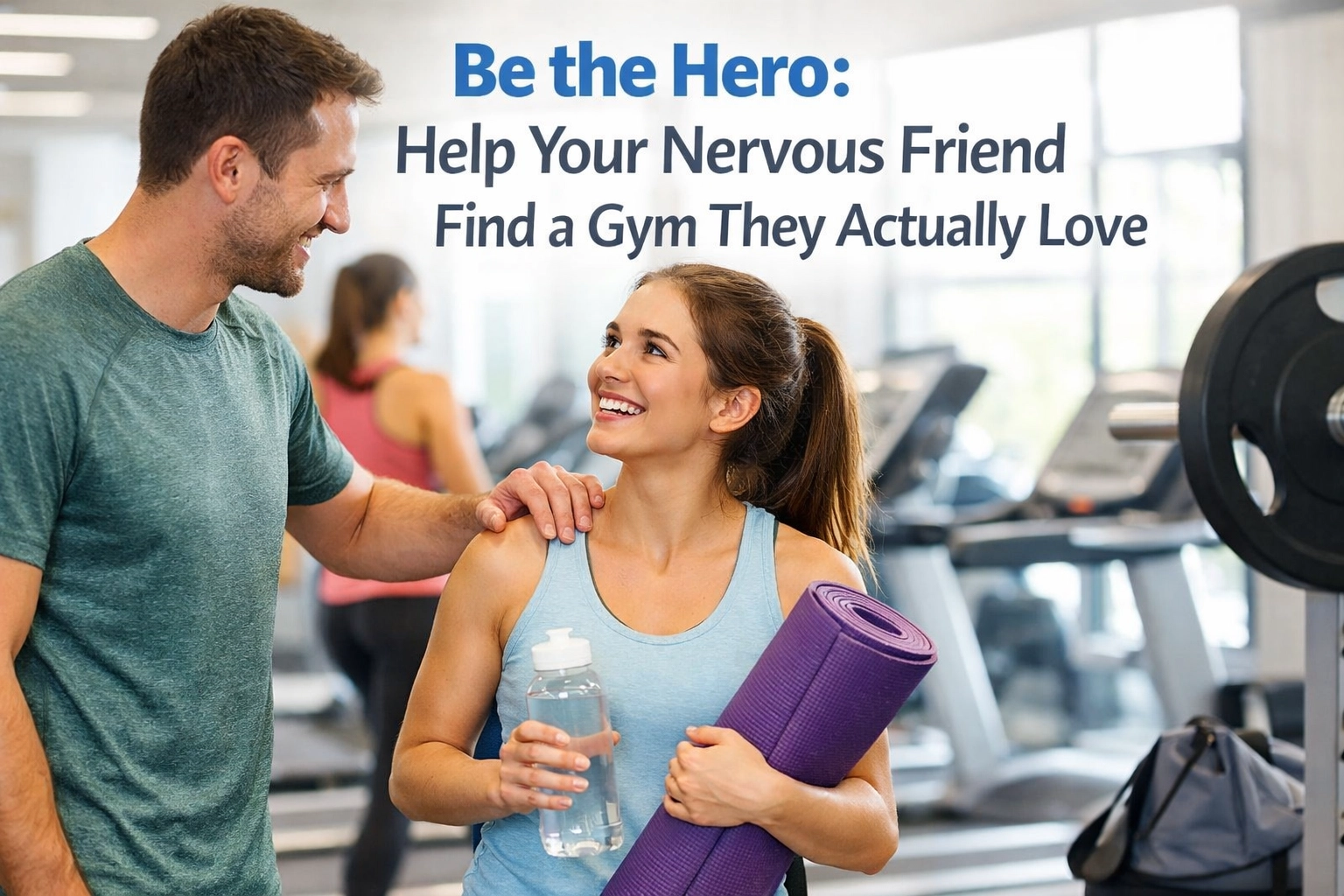 [HERO] Be the Hero: Help Your Nervous Friend Find a Gym They Actually Love
