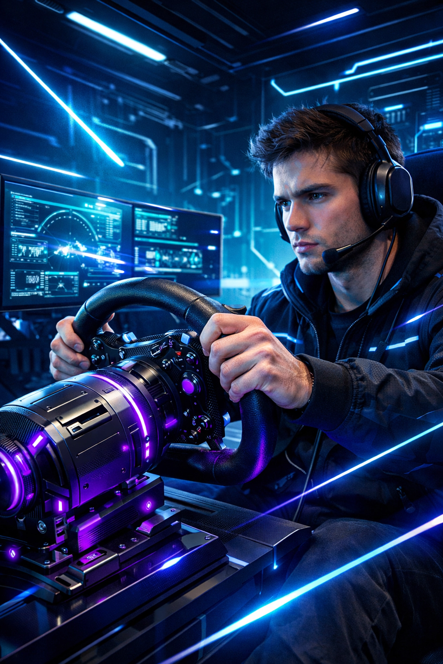 Realistic professional simulation setup used for high-tech workforce development and engineering training.