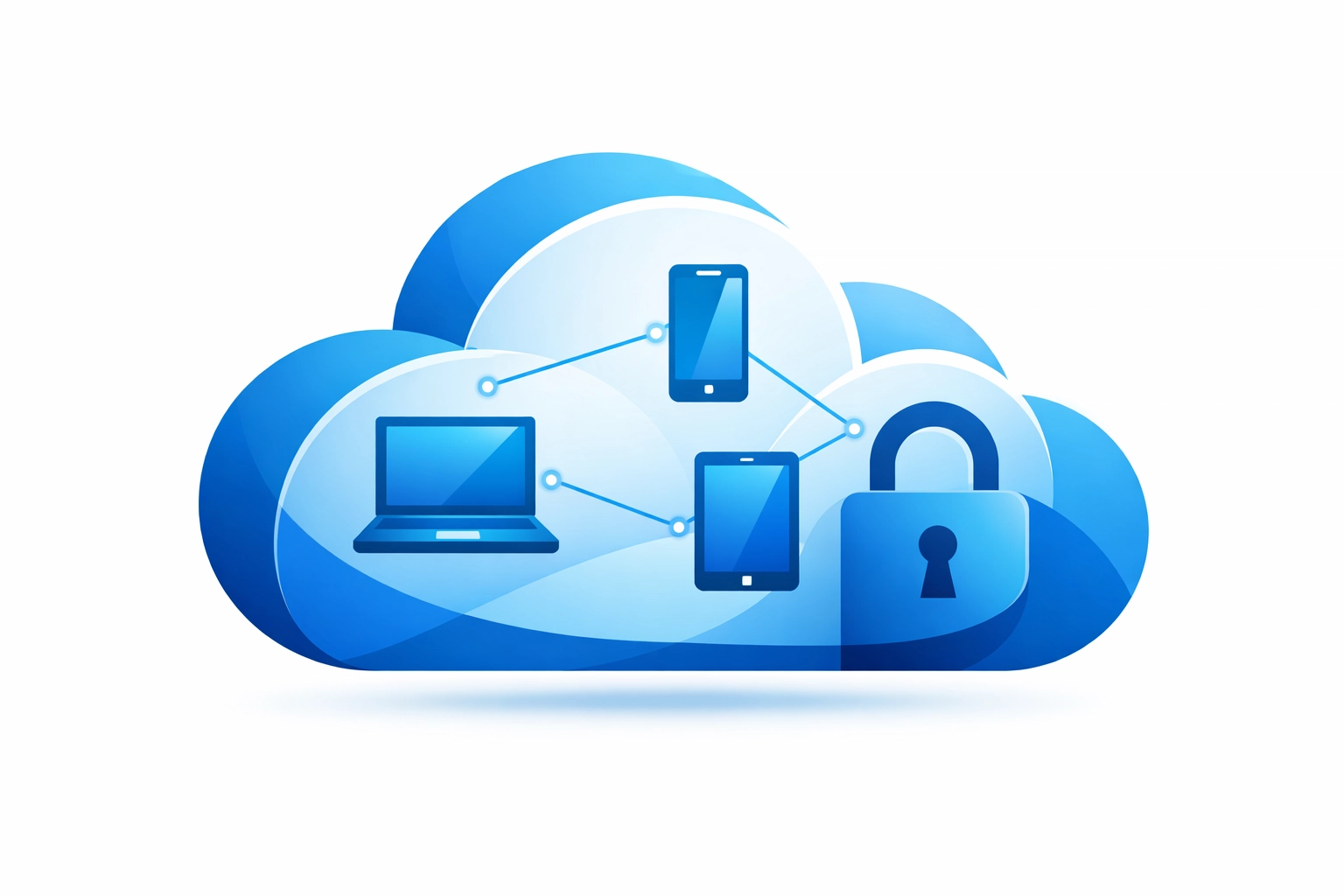 Cloud-based security protecting multiple devices for small business cybersecurity