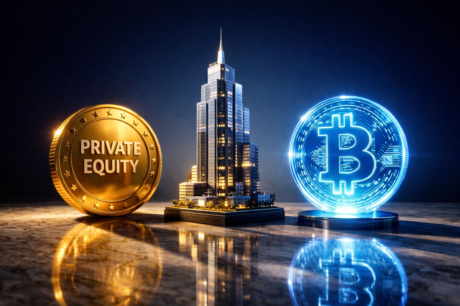 Three pillars of alternative investments: private equity, real estate, and cryptocurrency for accredited investors