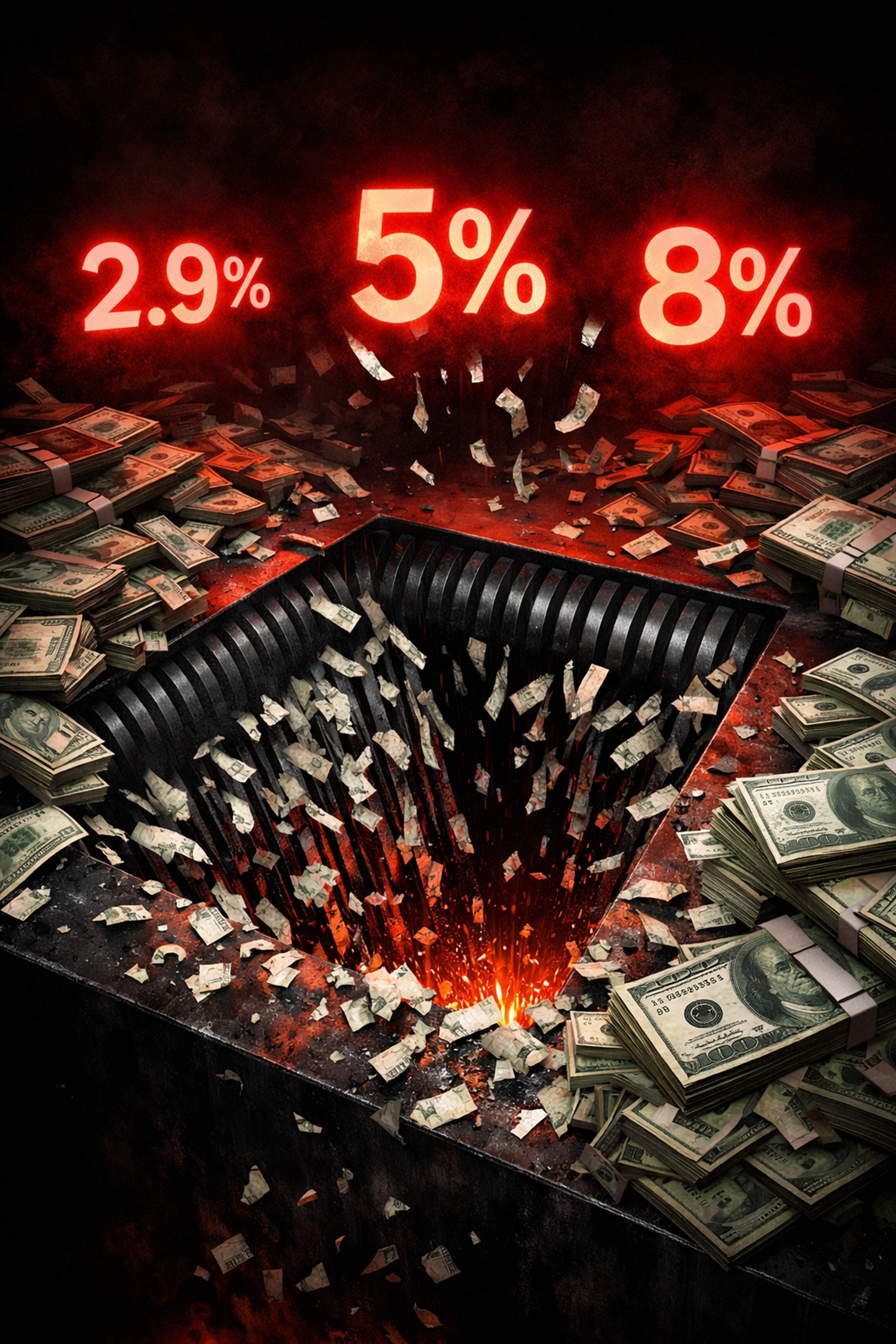 Traditional merchant interchange fees draining profits with high percentage-based processing costs