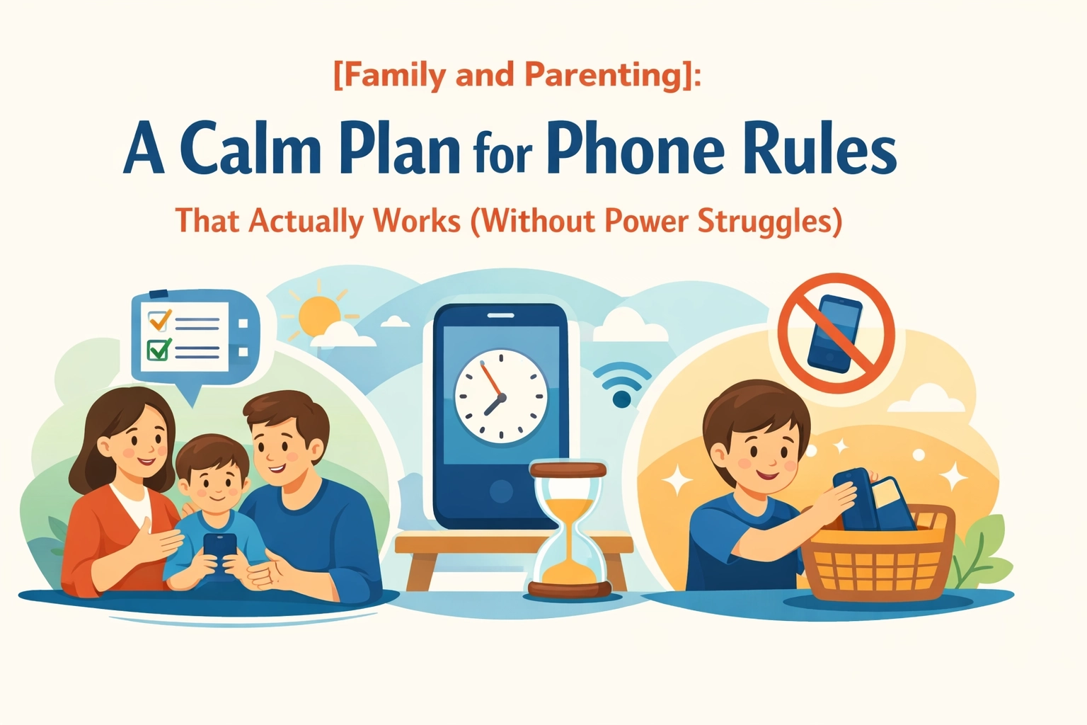 [HERO] [Family and Parenting]: A Calm Plan for Phone Rules That Actually Works (Without Power Struggles)