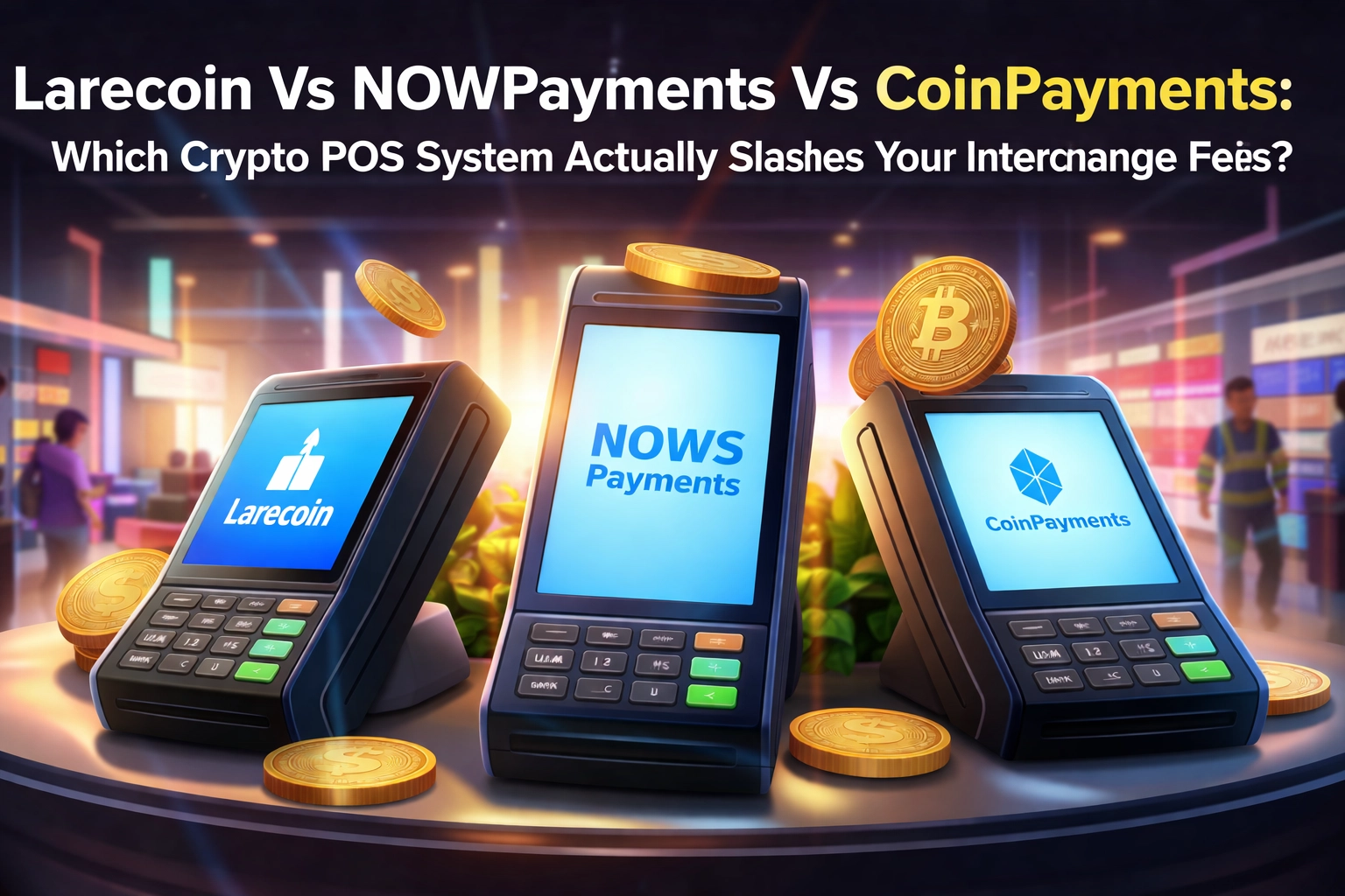 [HERO] Larecoin Vs NOWPayments Vs CoinPayments: Which Crypto POS System Actually Slashes Your Interchange Fees?