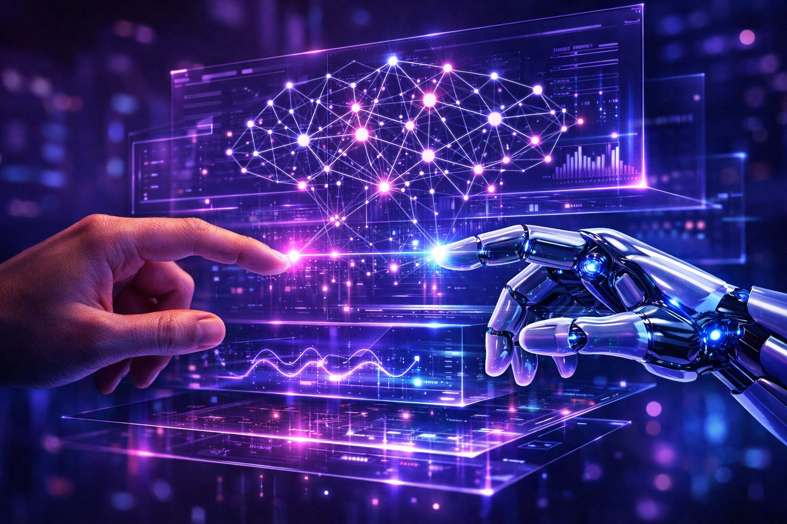 Human and AI collaboration using NLP solutions to manage modern intelligent automation workflows.