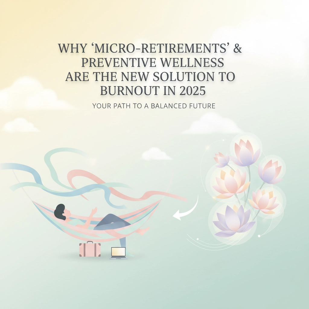 Why 'Micro-Retirements' &amp; Preventive Wellness Are the New Solution to Burnout in 2025