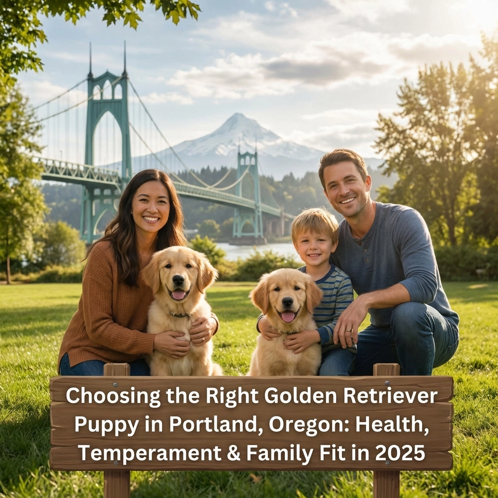 Choosing the Right Golden Retriever Puppy in Portland, Oregon: Health, Temperament & Family Fit in 2025