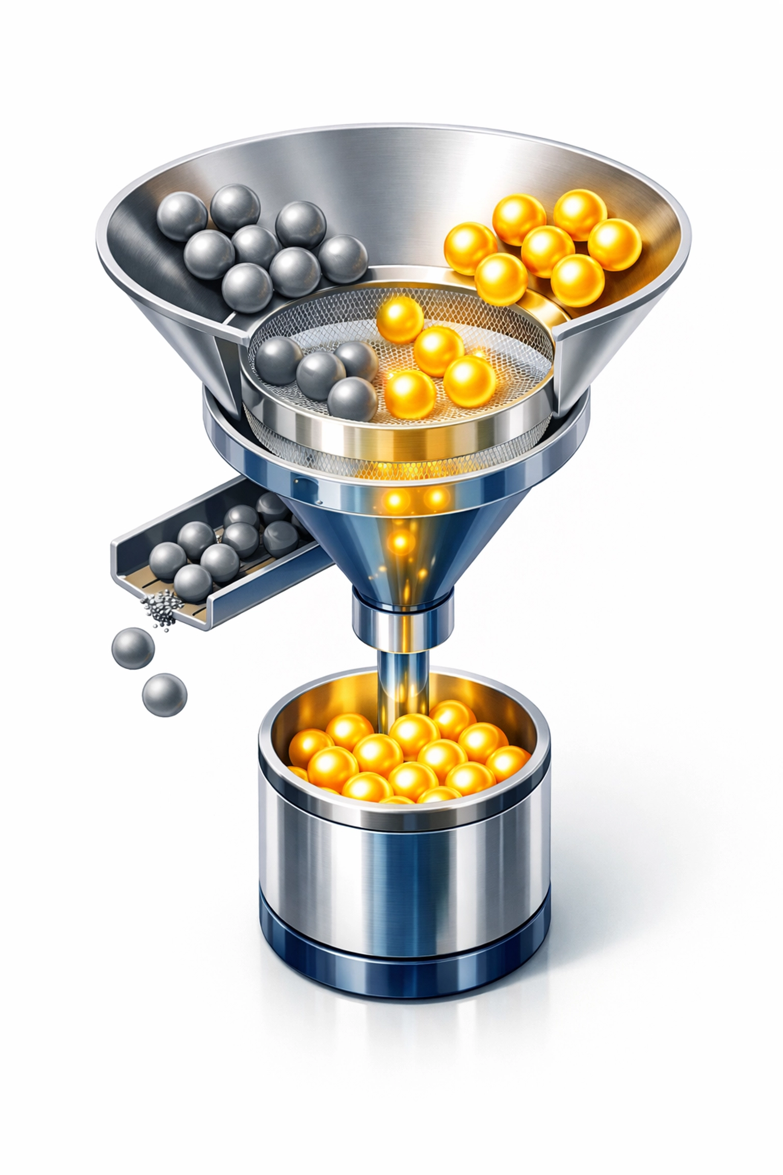 Funnel illustration showing ad budget optimization by filtering out low-quality traffic for higher ROAS.