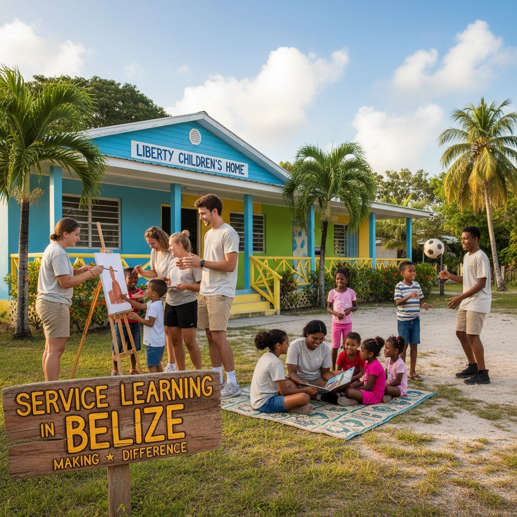 Service Learning in Belize: Making a Difference at Liberty Children's Home