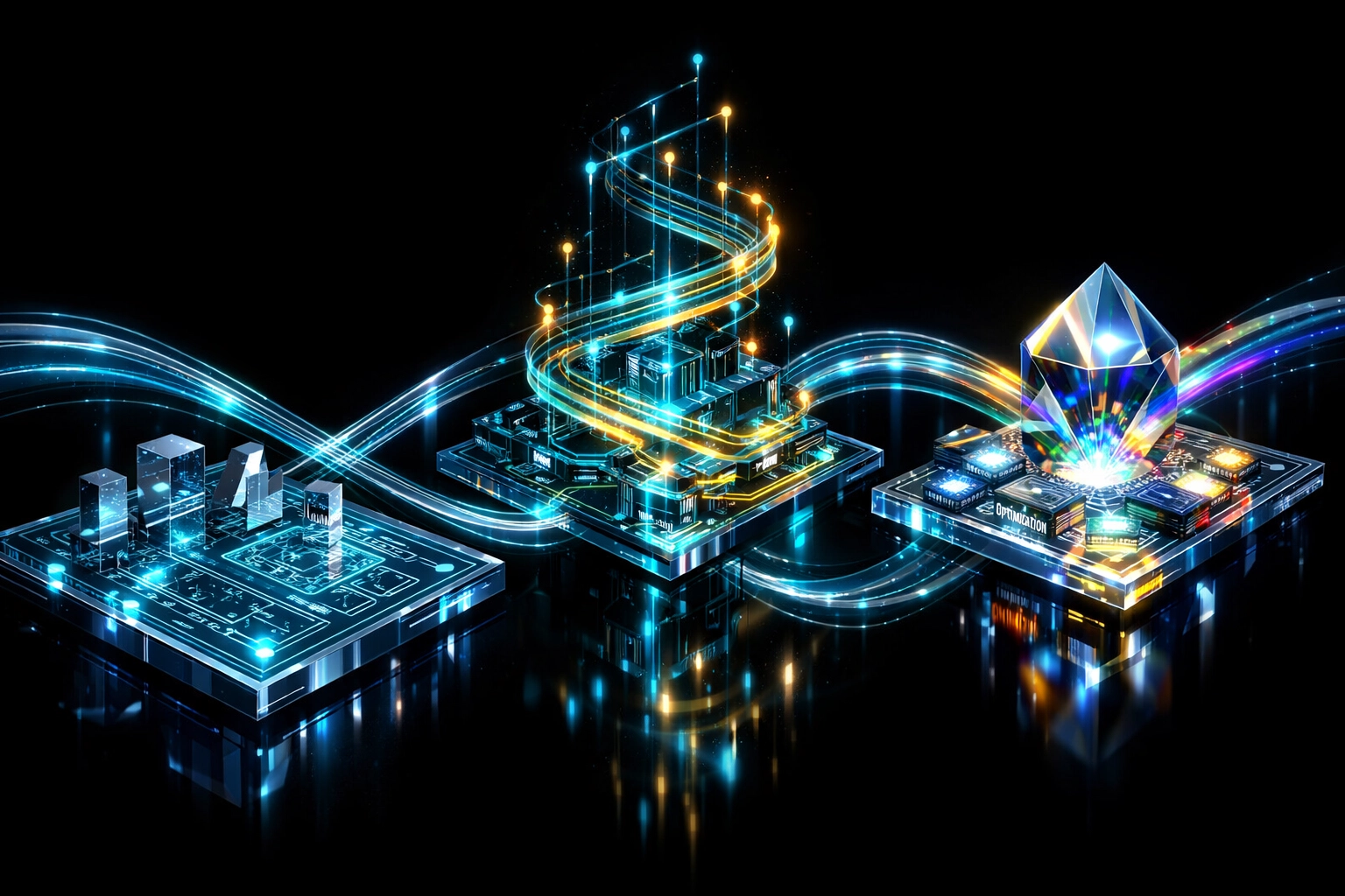 Glass-Tech three-phase roadmap for small business strategy showing Foundation, Momentum, and Mastery