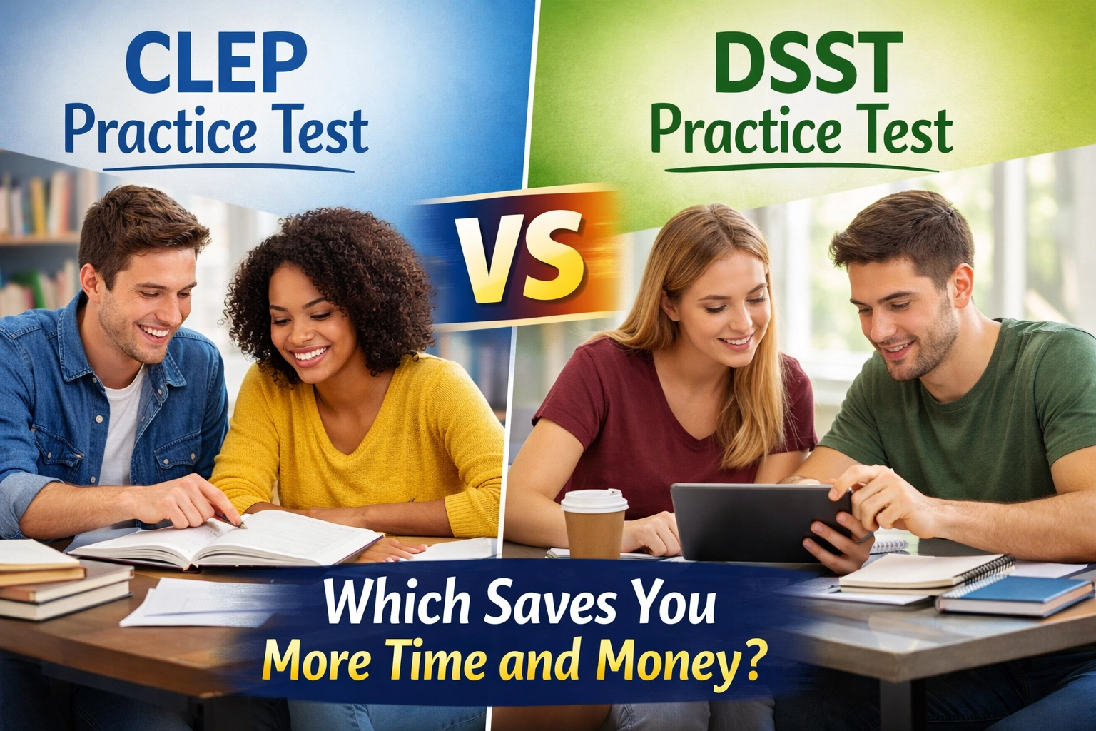[HERO] CLEP Practice Test vs DSST Practice Test: Which Saves You More Time and Money?