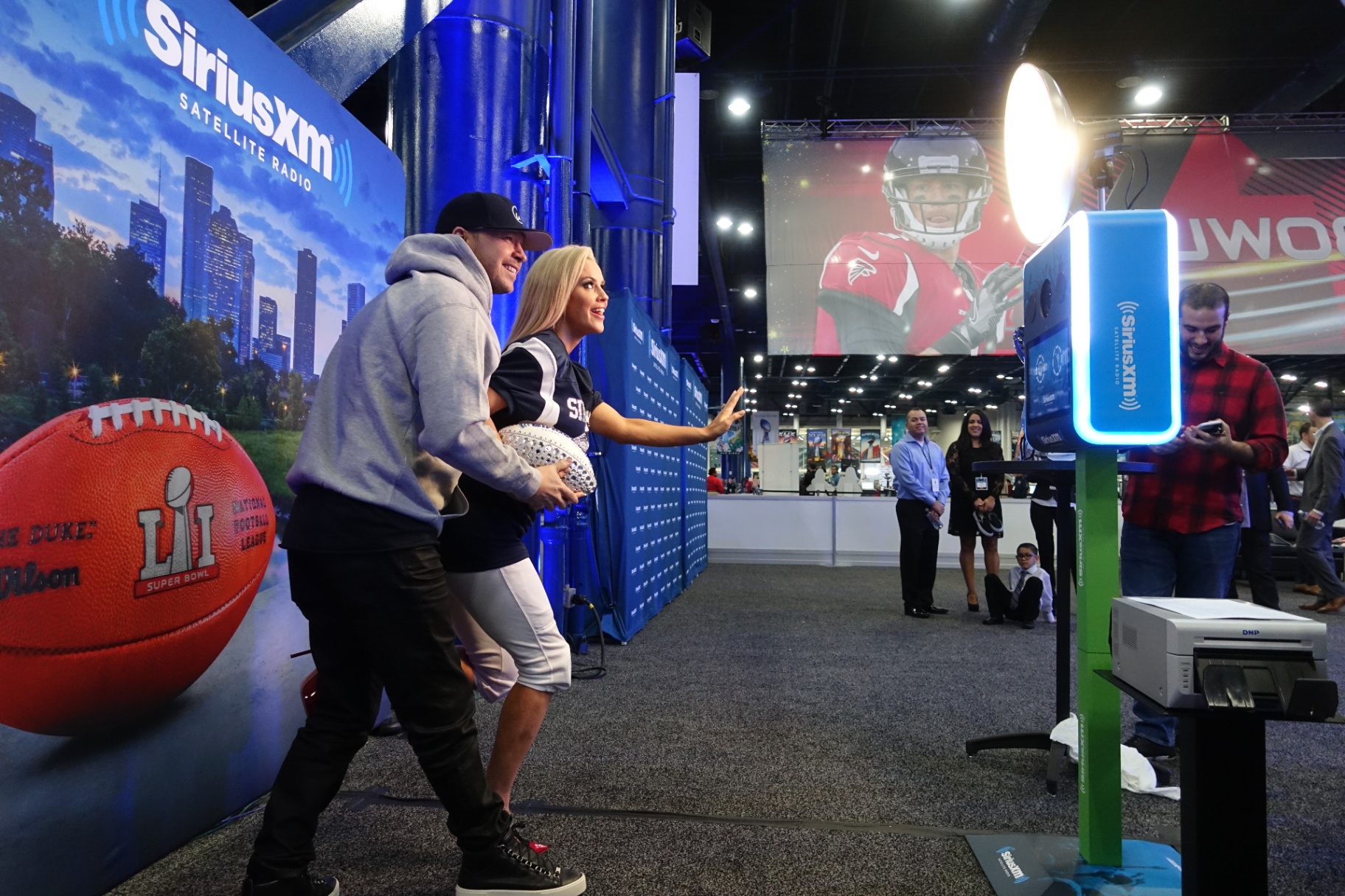 Trading Card Activation at a Major Sports Event