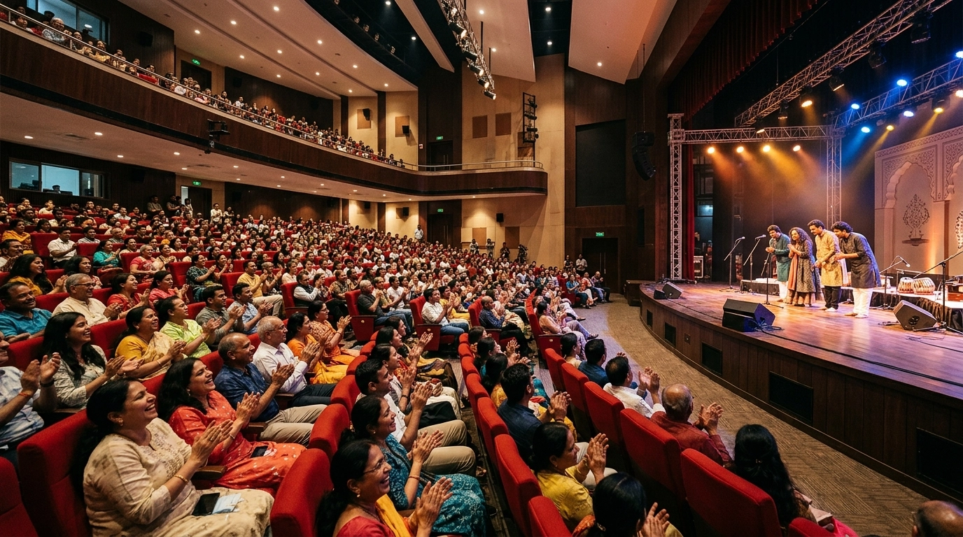 A full audience at the NCUI Auditorium