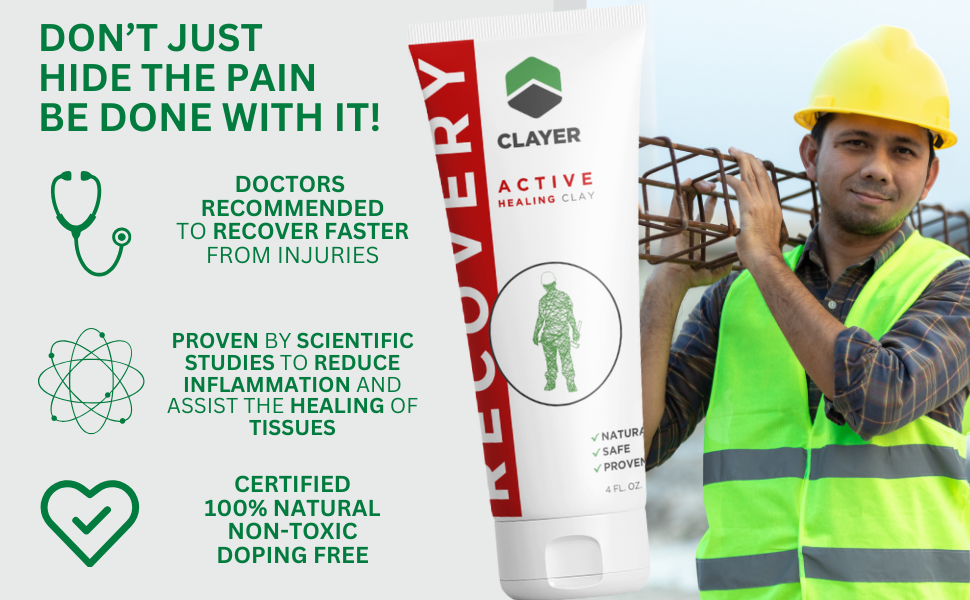 CLAYER Active Healing Clay tube