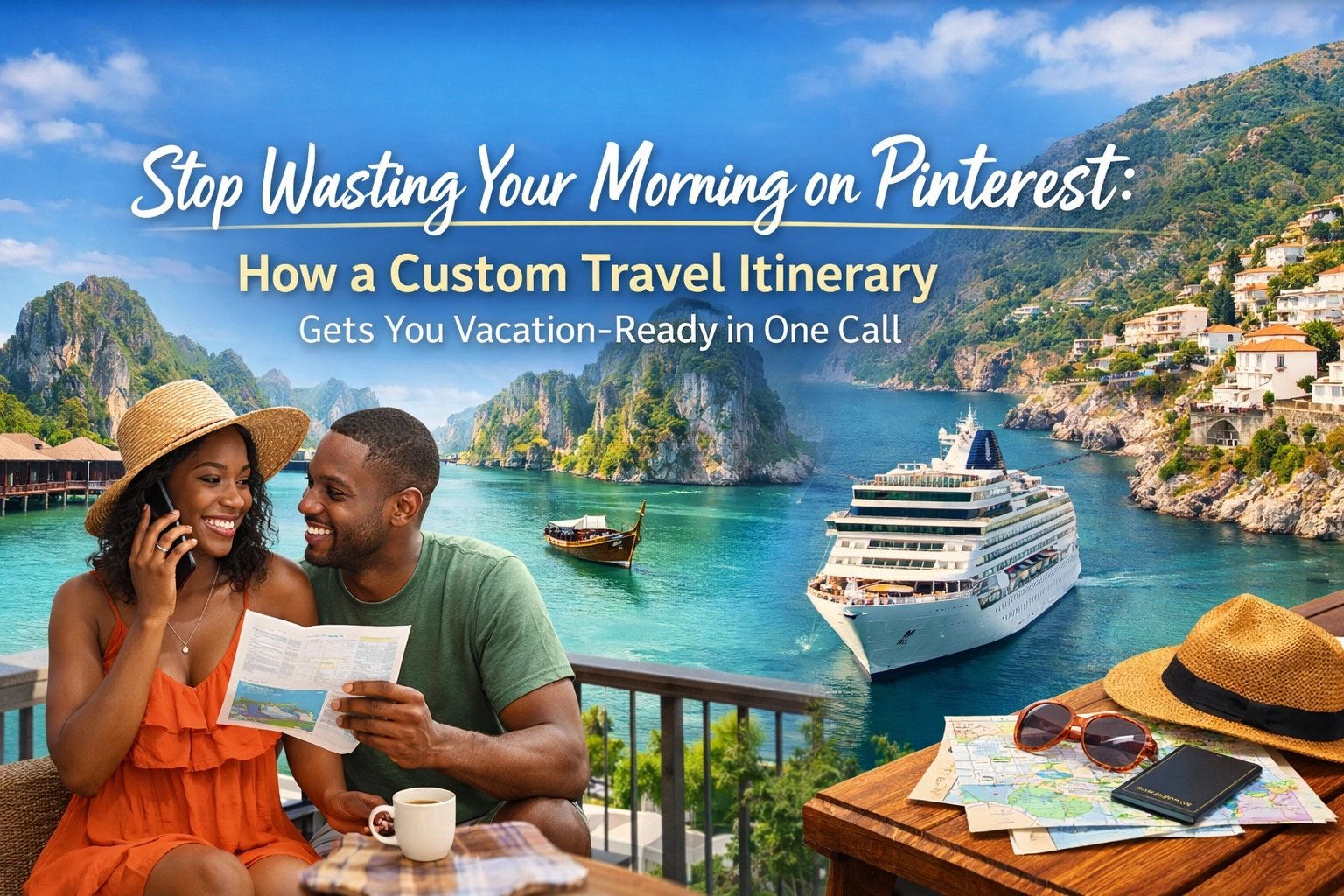 [HERO] Stop Wasting Your Morning on Pinterest: How a Custom Travel Itinerary Gets You Vacation-Ready in One Call