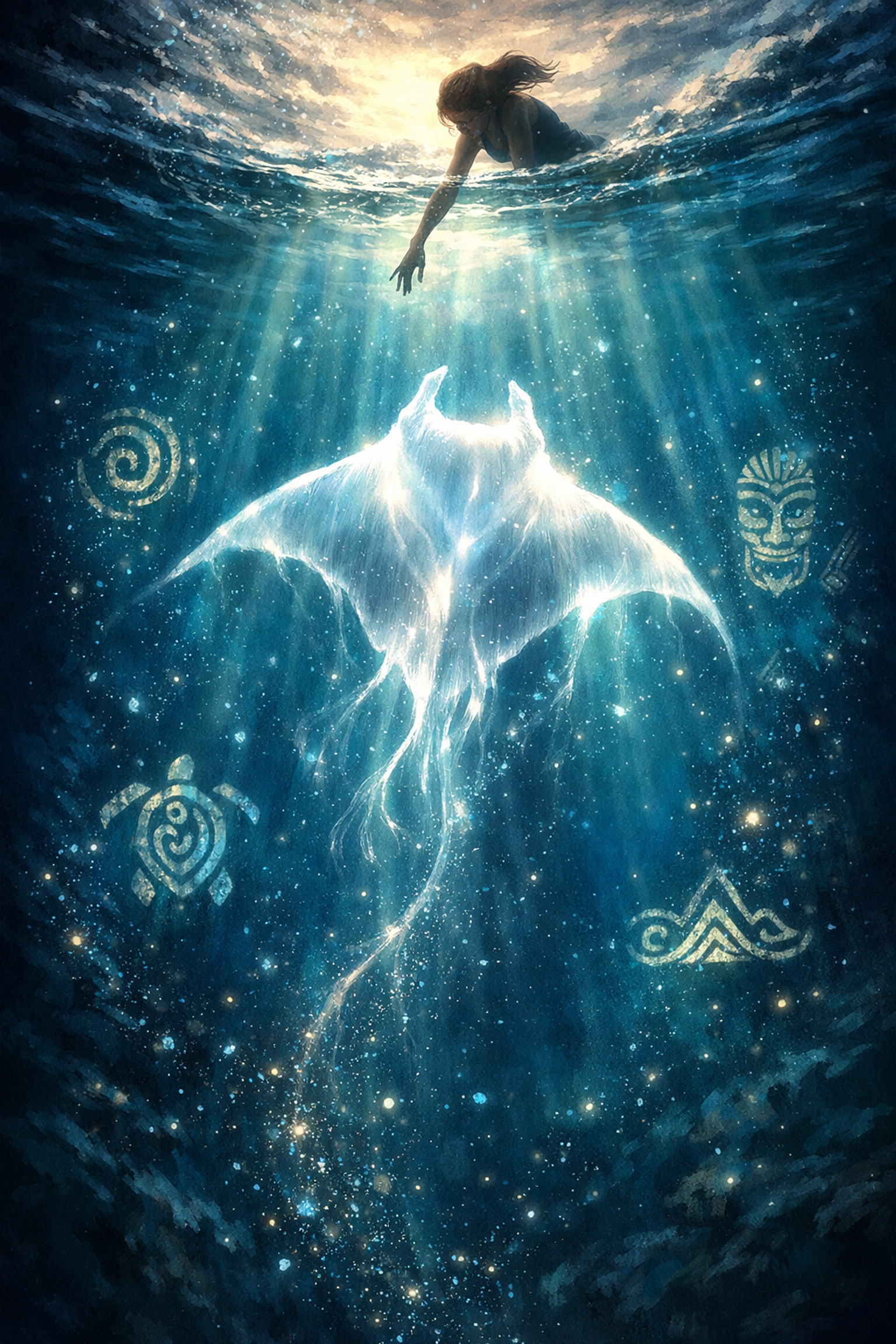 Moana 2 grandmother manta ray spirit scene illustrates ancestor veneration concerns for Christians