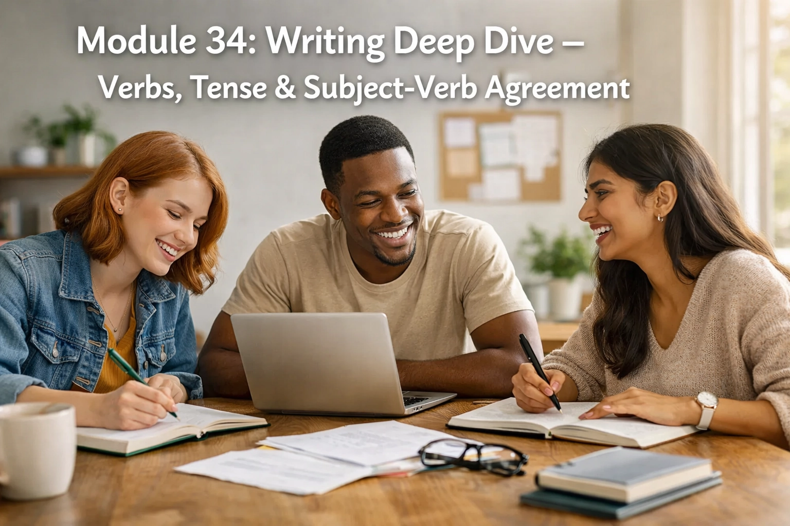 [HERO] Module 34: Writing Deep Dive – Verbs, Tense & Subject-Verb Agreement