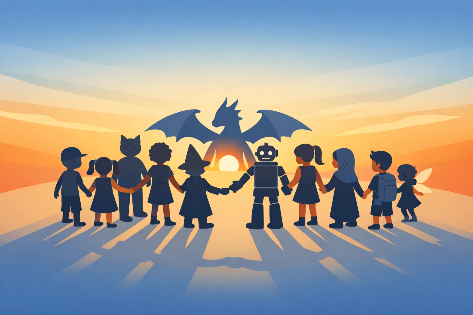 Teamwork and friendship illustration for Minions & Monsters Christian family movie review