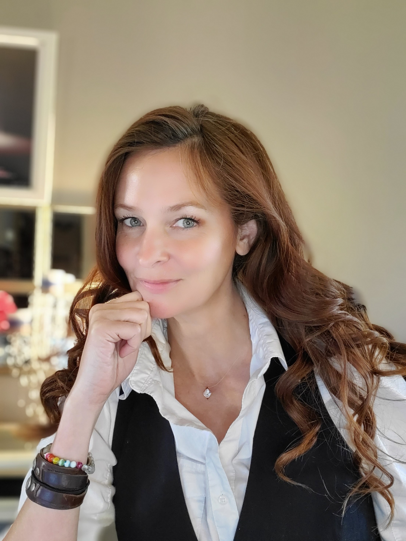 Professional Woman in Hypnotherapy Office