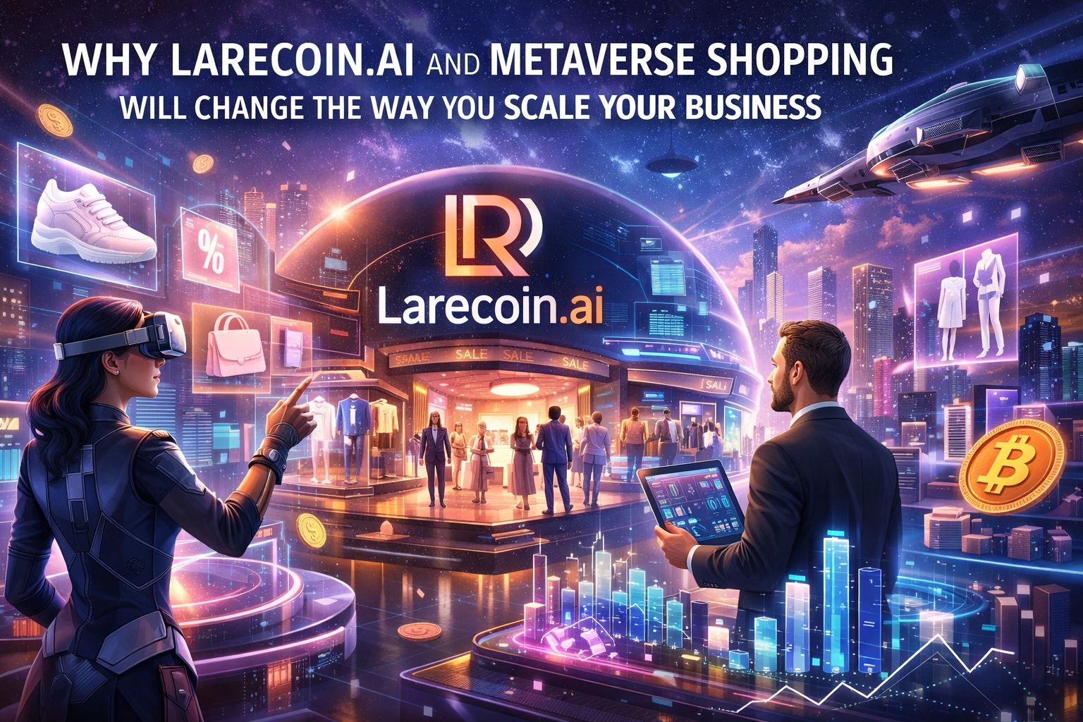 [HERO] Why Larecoin.ai and Metaverse Shopping Will Change the Way You Scale Your Business