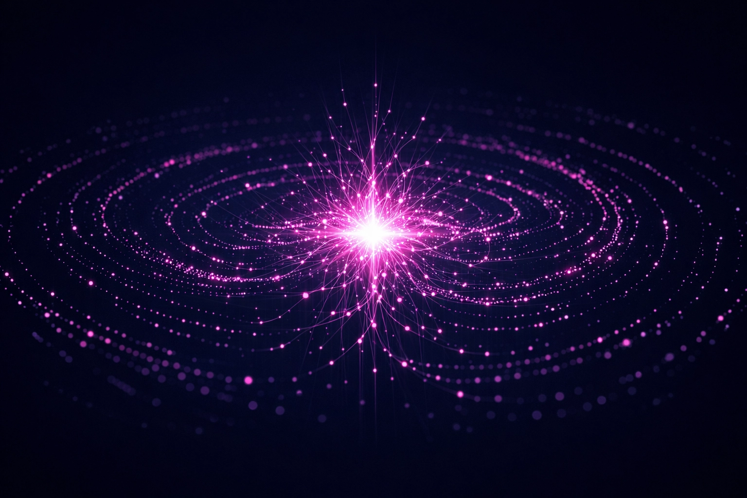 Abstract digital pulse illustrating AI agents and autonomous transactions in agentic commerce.