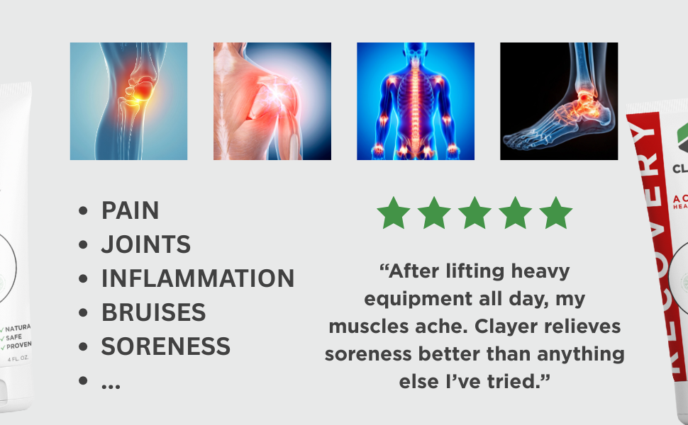 Clayer Recovery Product Visual