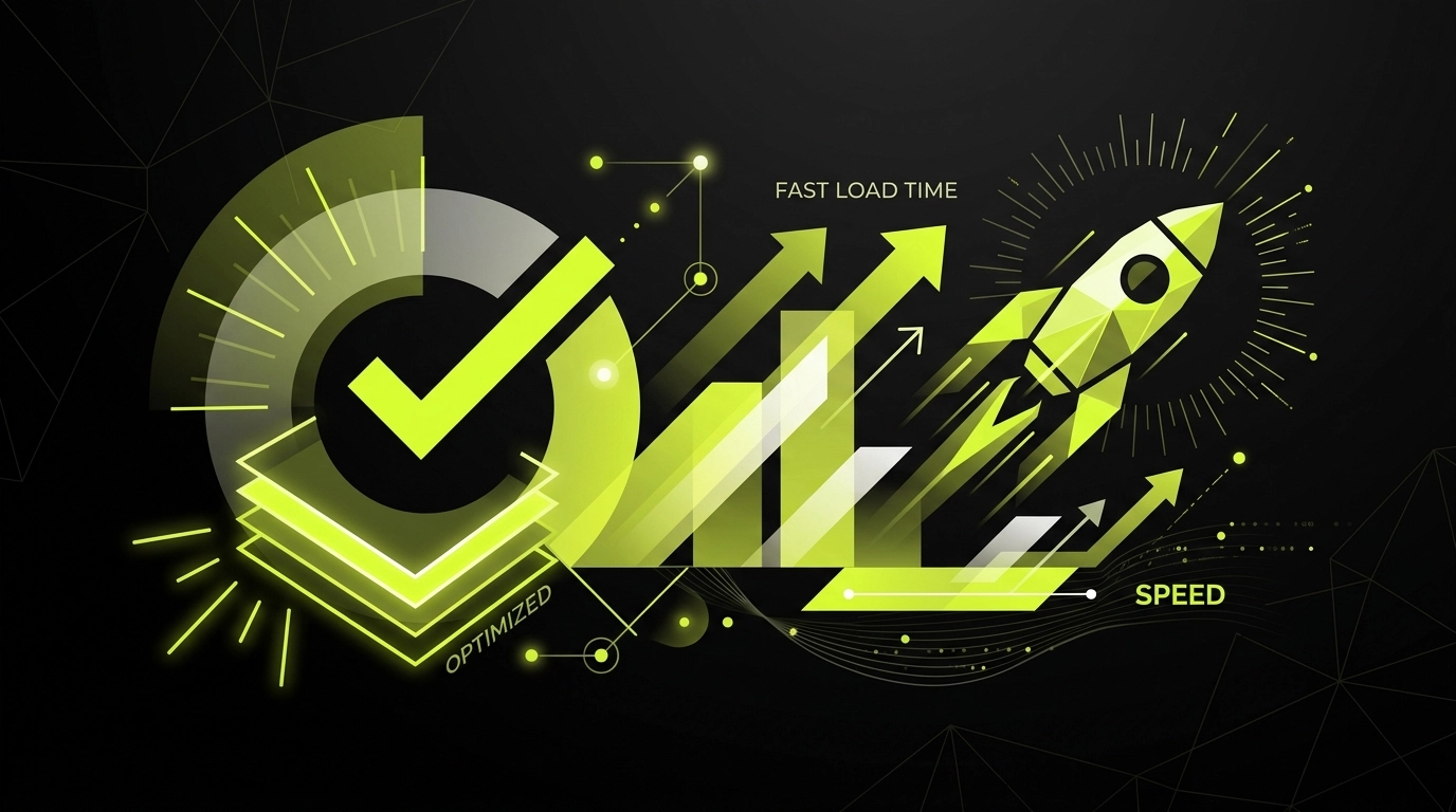 SEO and Speed Performance Illustration